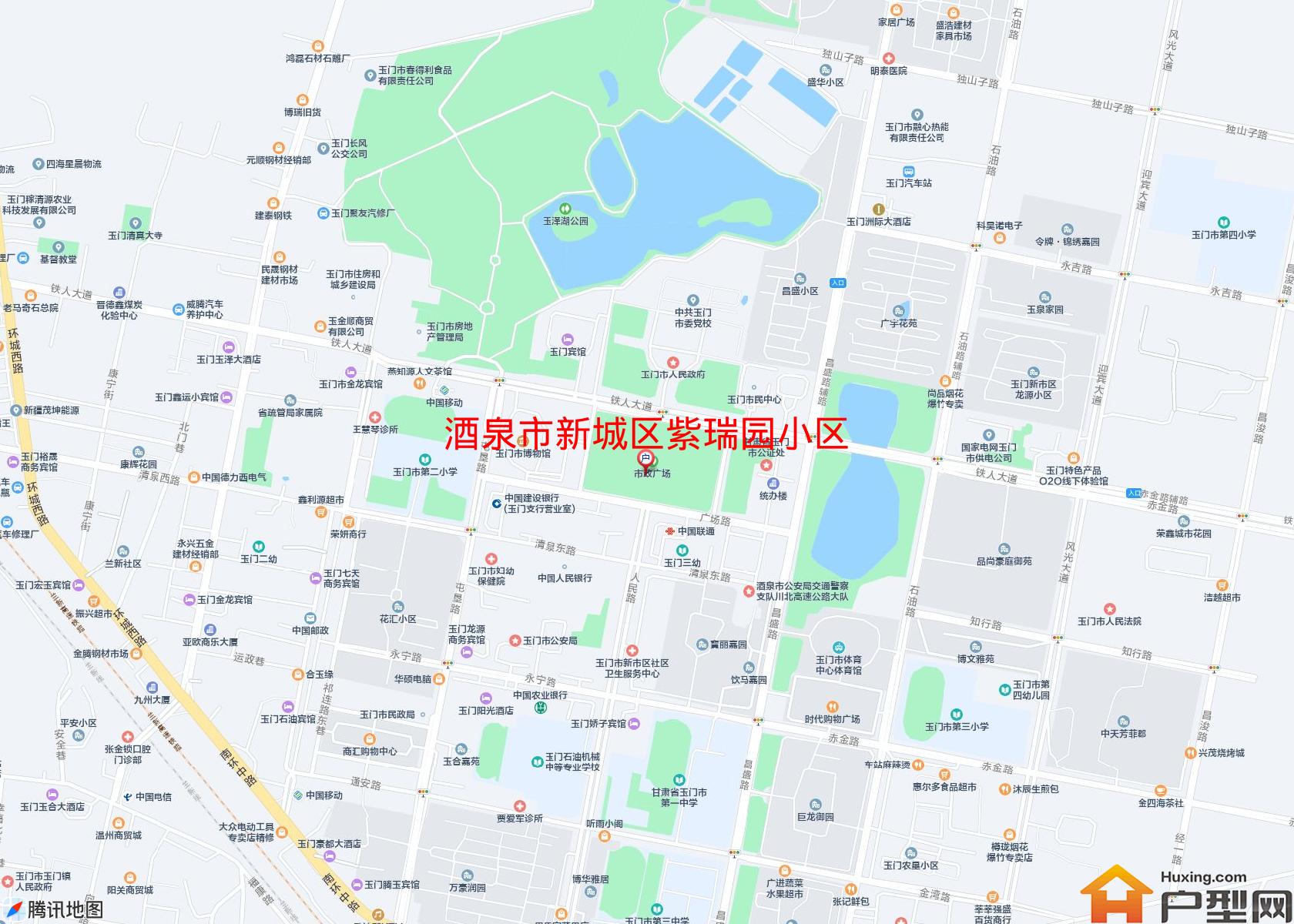 新城区紫瑞园小区小区 - 户型网