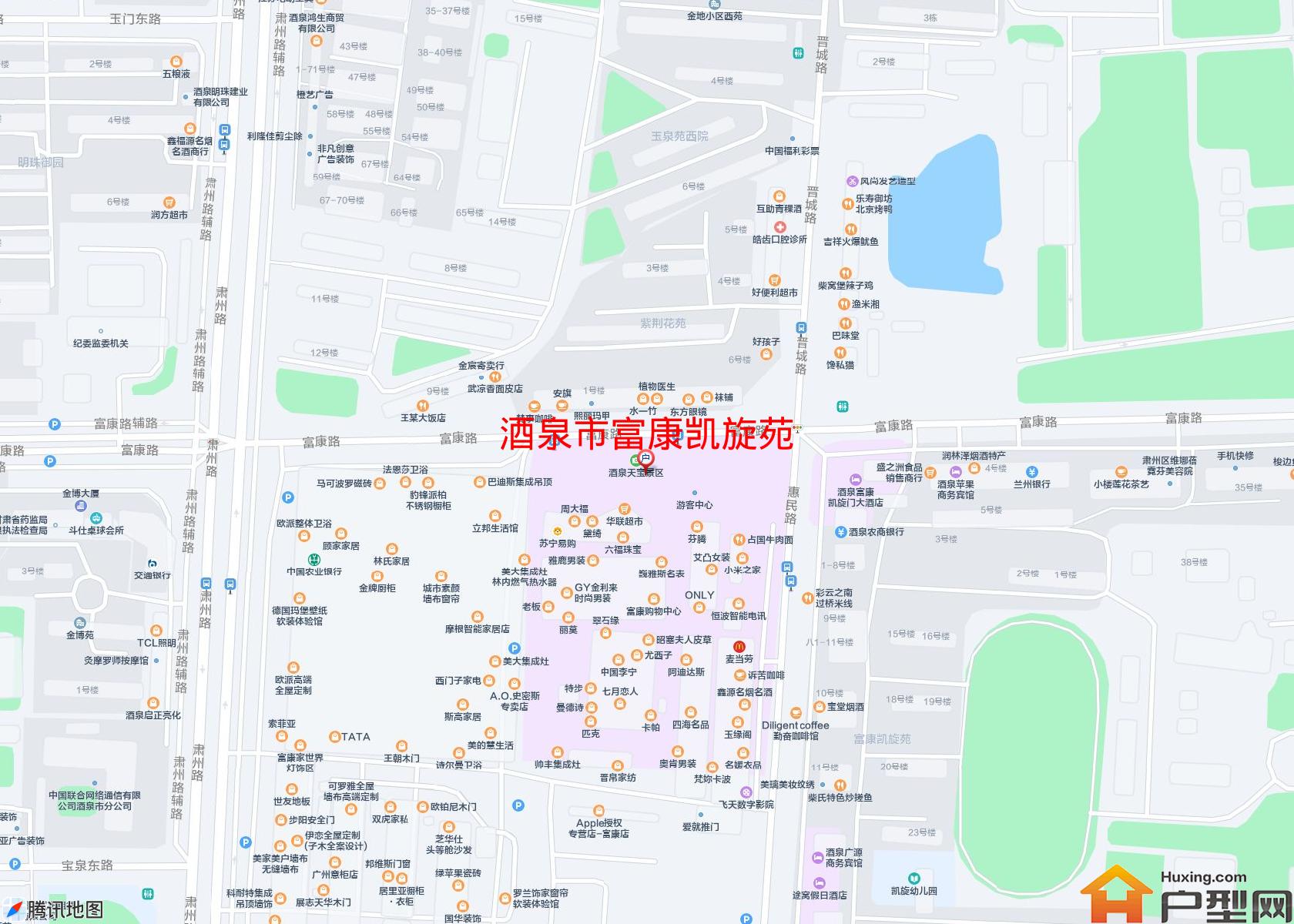 富康凯旋苑小区 - 户型网