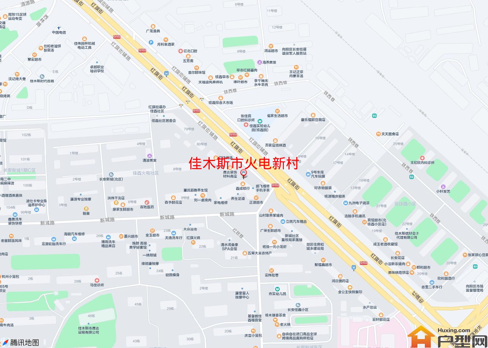 火电新村小区 - 户型网