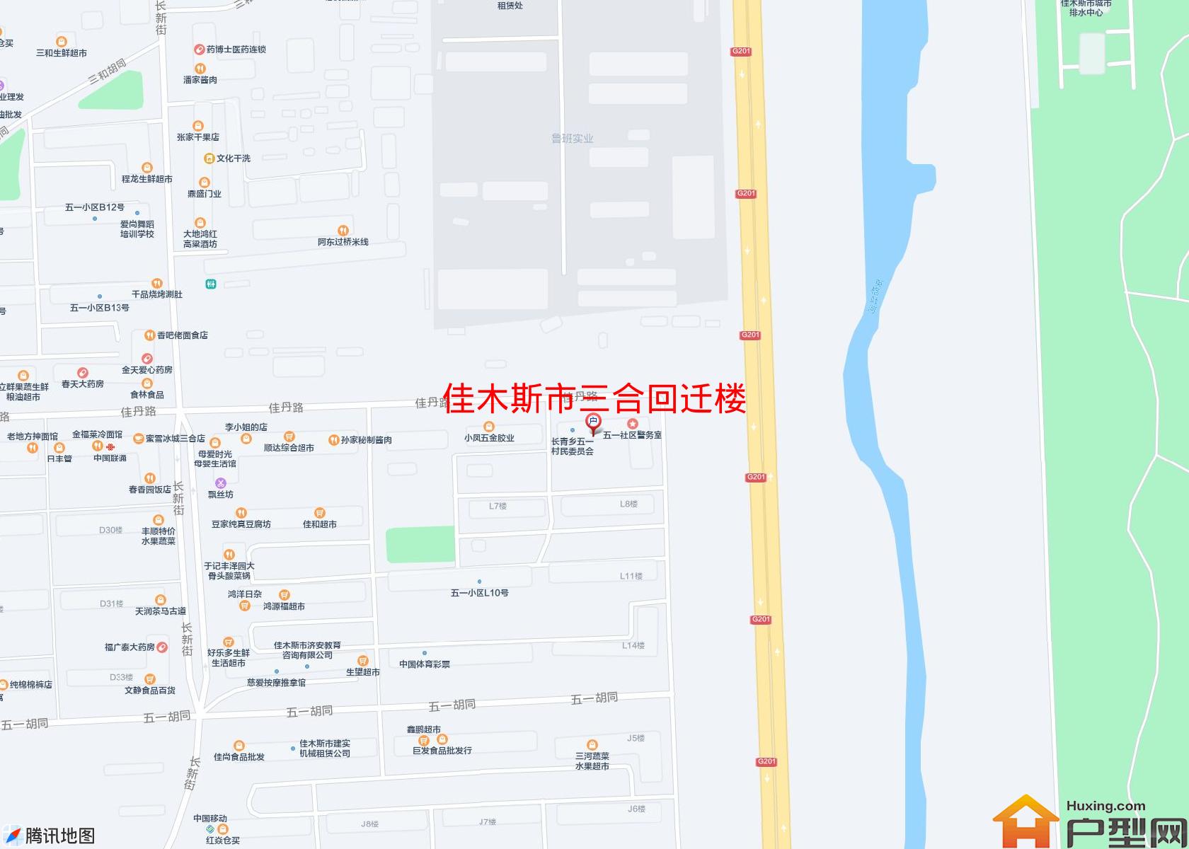 三合回迁楼小区 - 户型网