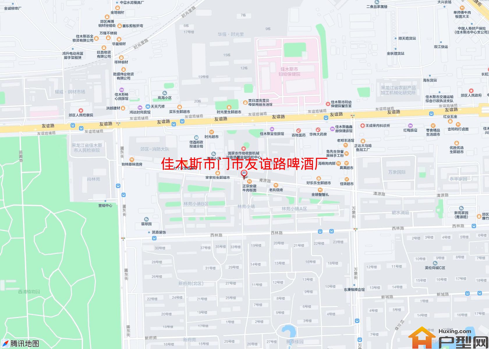 门市友谊路啤酒厂小区 - 户型网