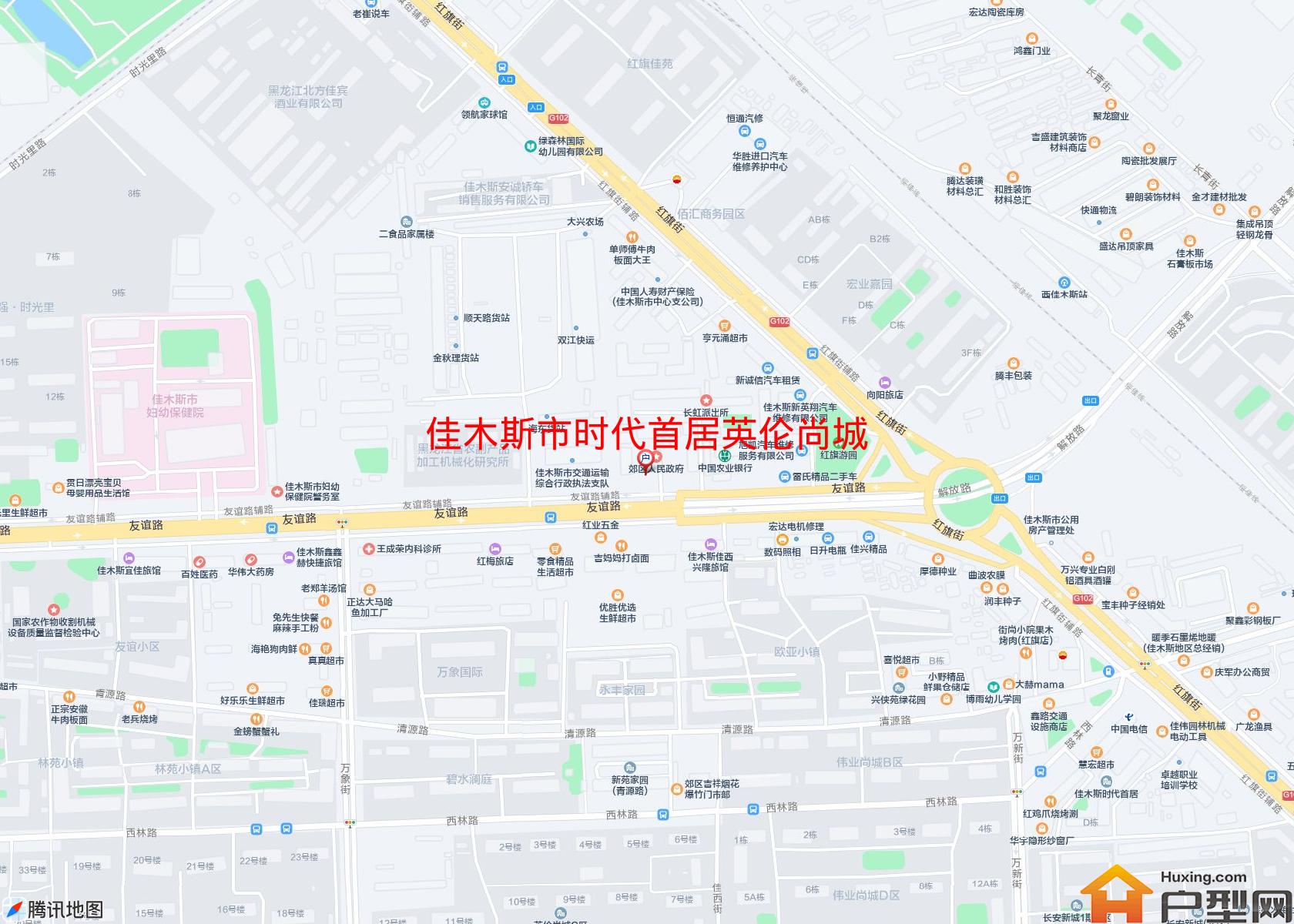 时代首居英伦尚城小区 - 户型网