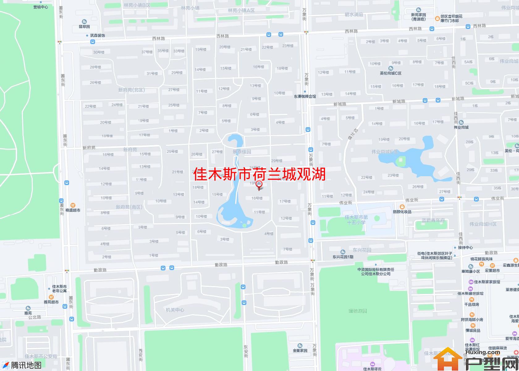 荷兰城观湖小区 - 户型网