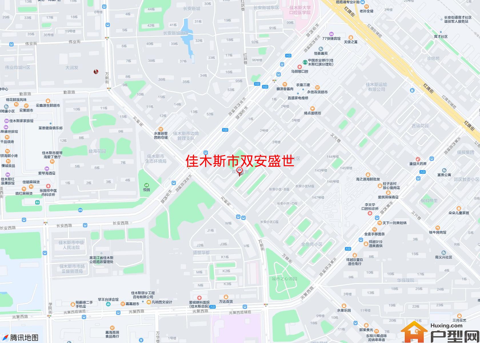 双安盛世小区 - 户型网