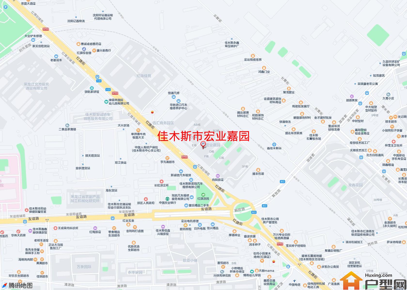 宏业嘉园小区 - 户型网