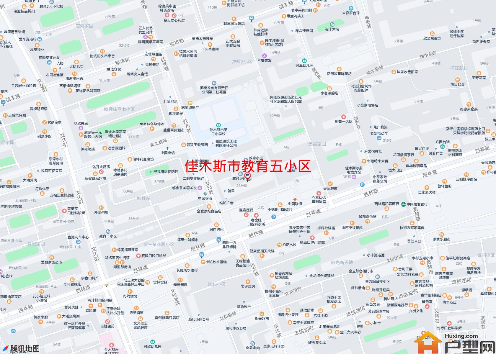 教育五小区小区 - 户型网