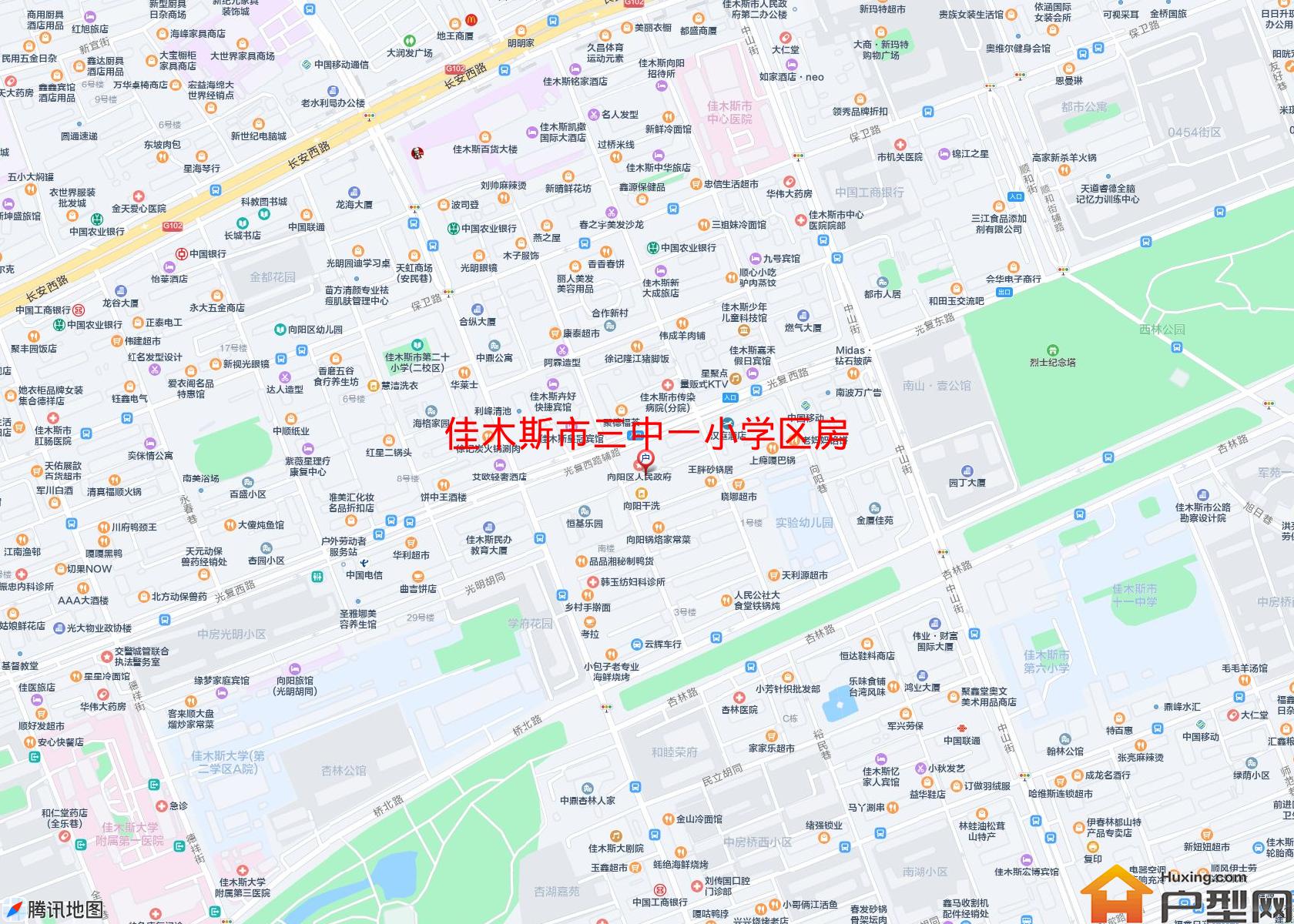 三中一小学区房小区 - 户型网