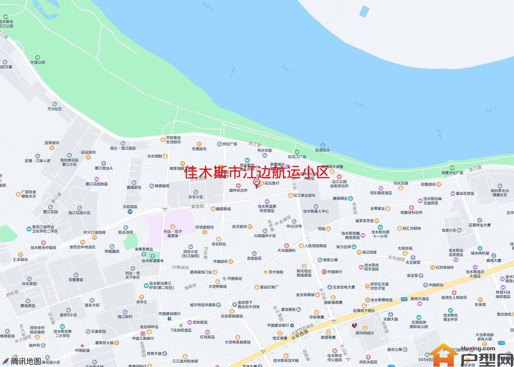 江边航运小区小区 - 户型网