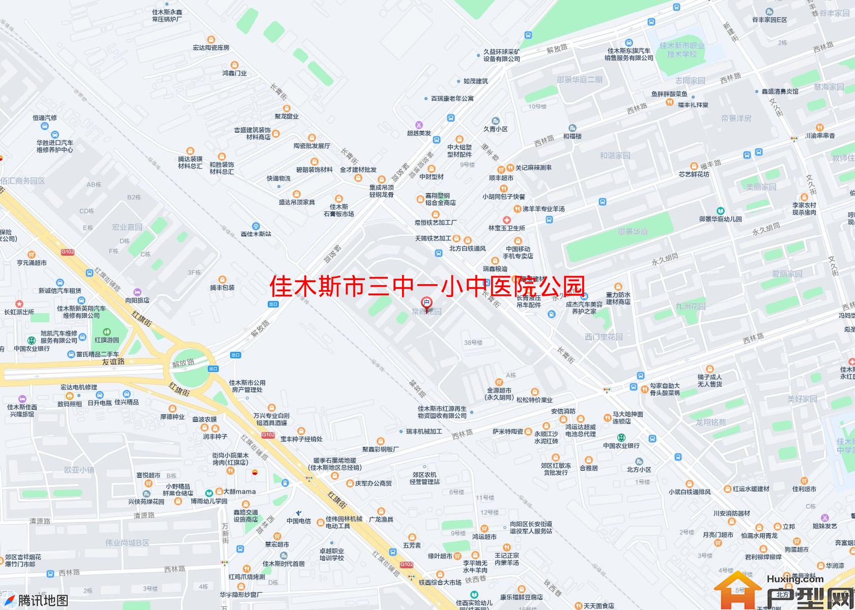 三中一小中医院公园小区 - 户型网