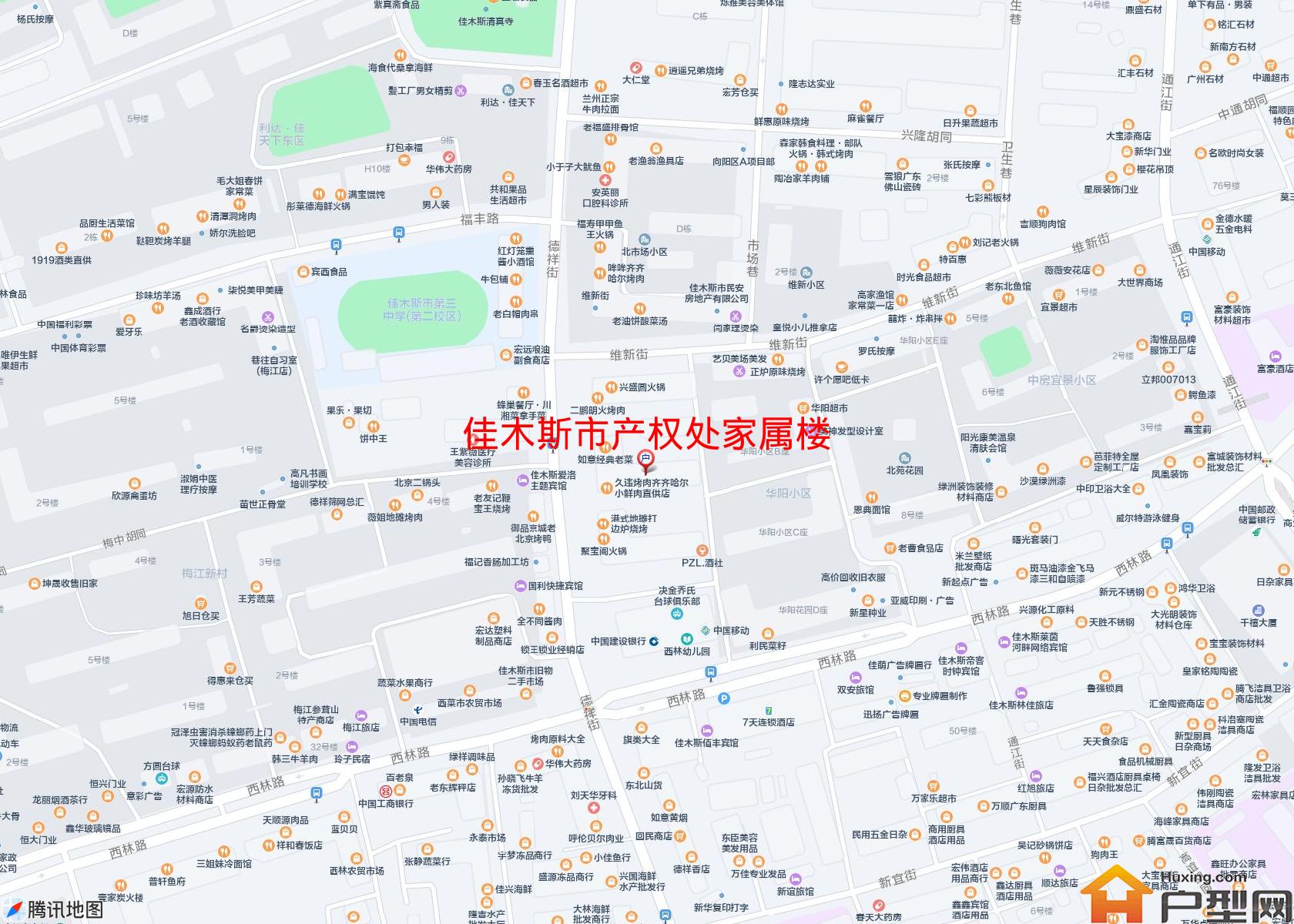 产权处家属楼小区 - 户型网