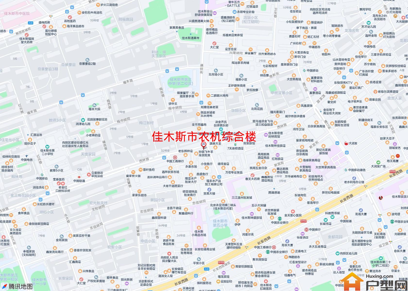 农机综合楼小区 - 户型网