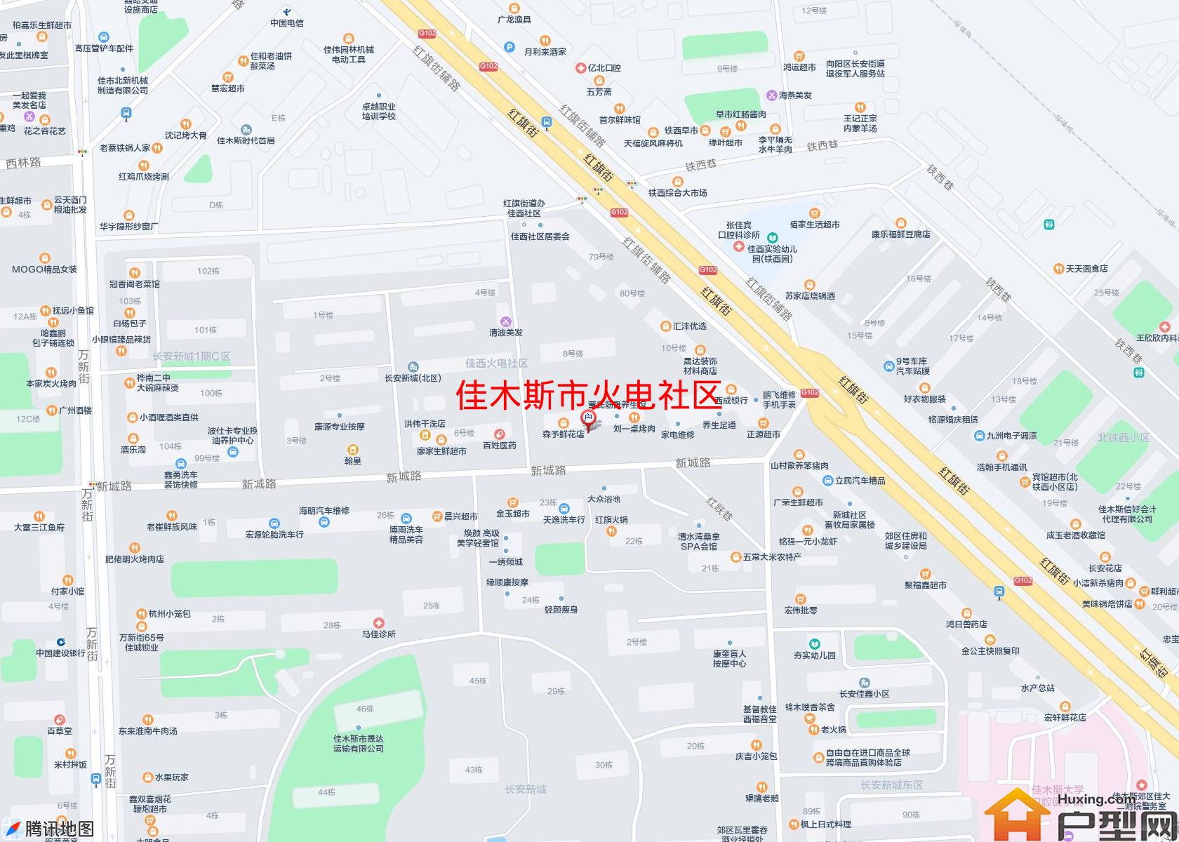 火电社区小区 - 户型网