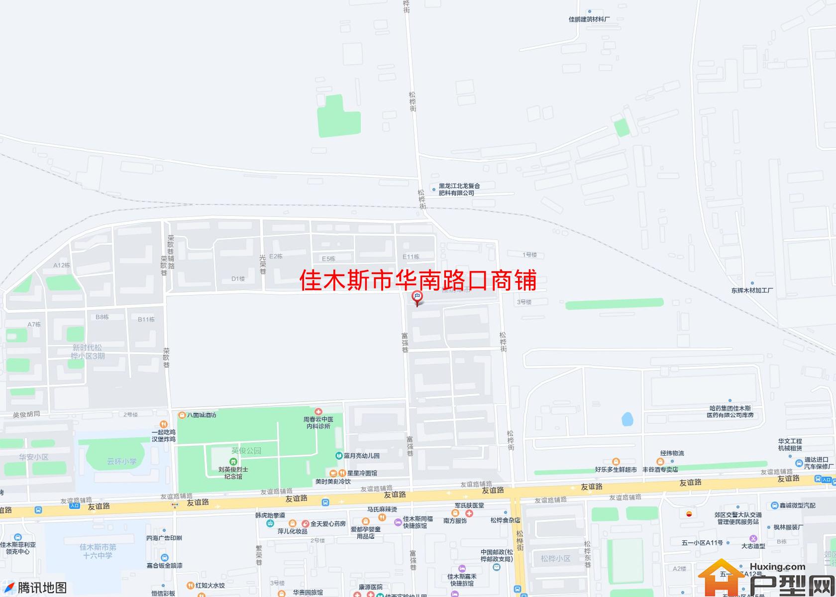 华南路口商铺小区 - 户型网