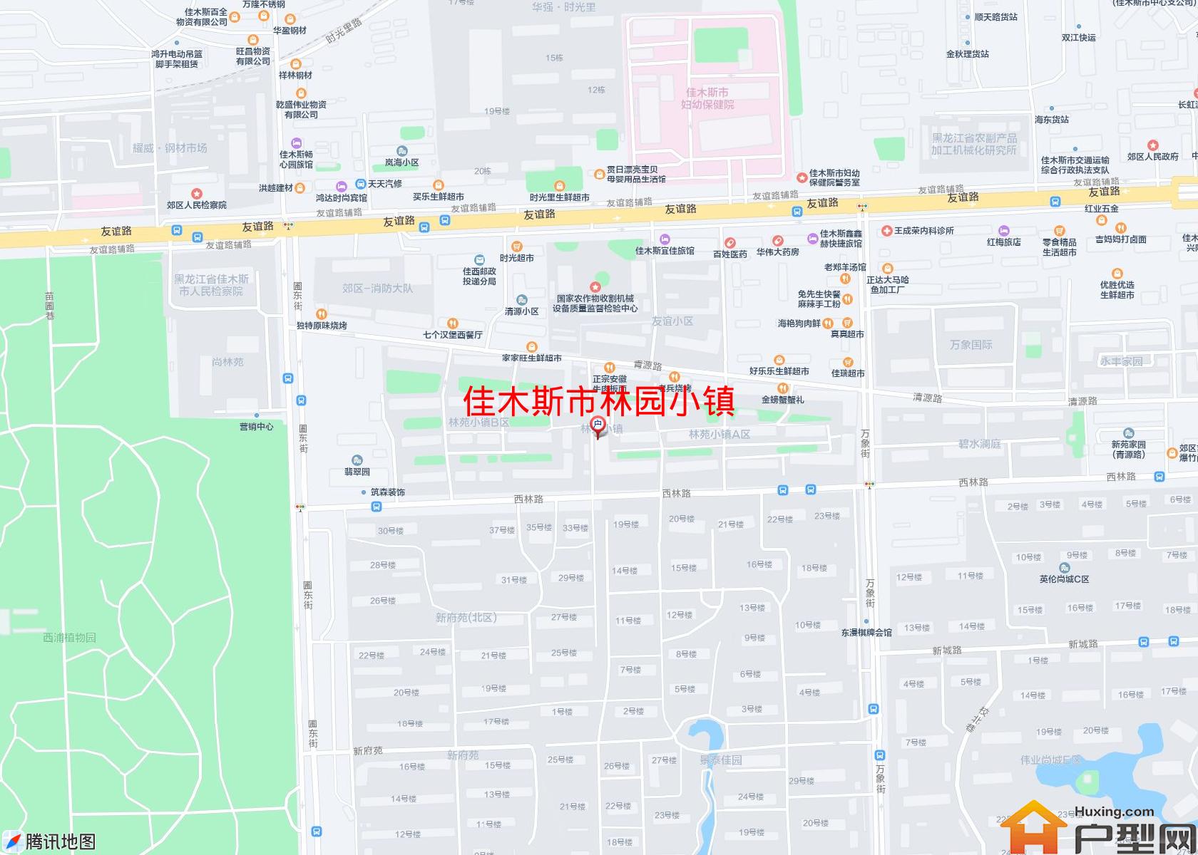 林园小镇小区 - 户型网