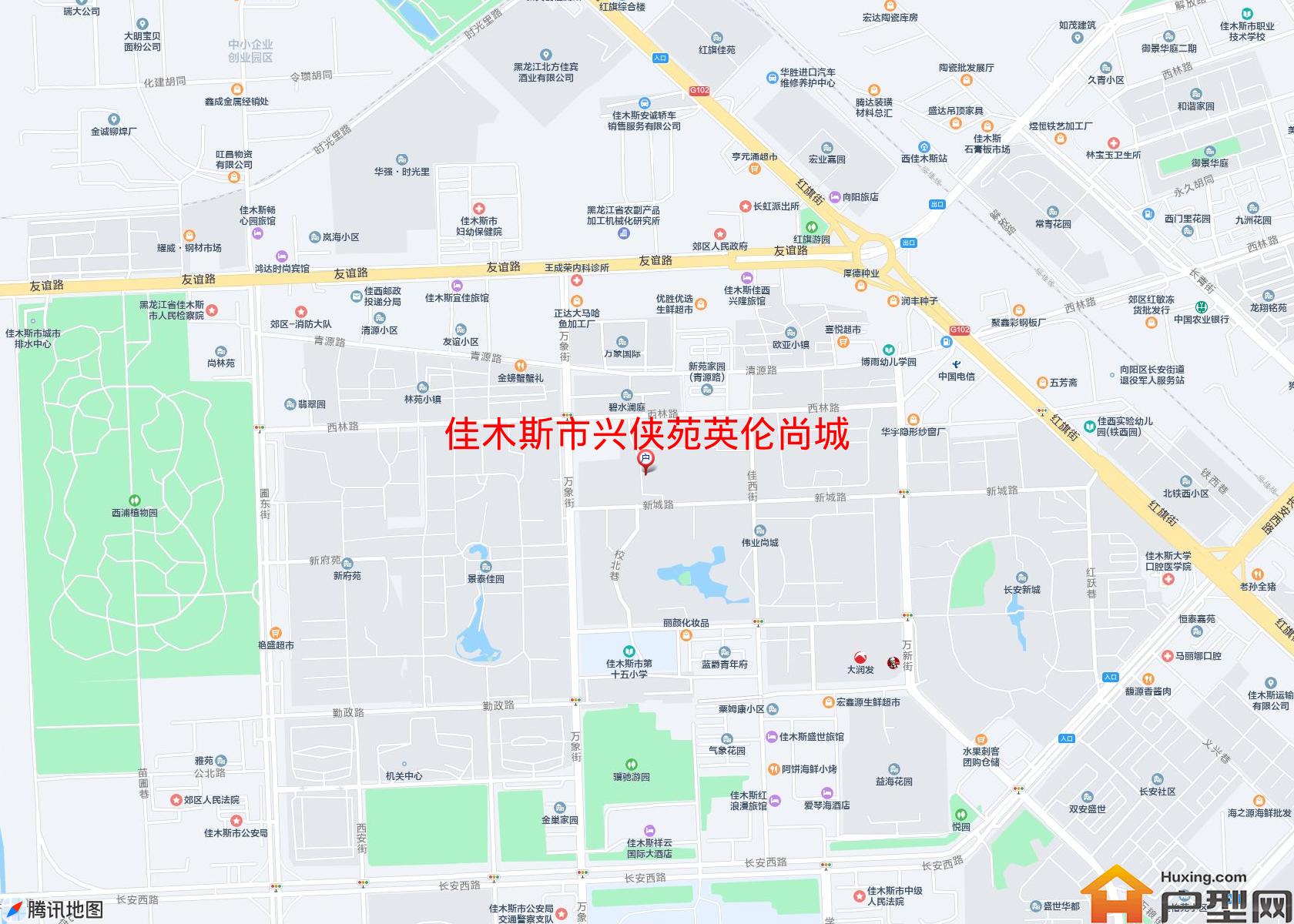 兴侠苑英伦尚城小区 - 户型网