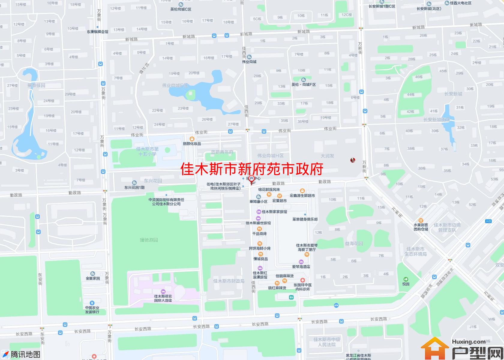 新府苑市政府小区 - 户型网