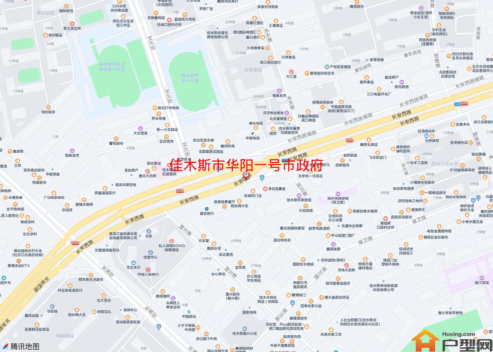 华阳一号市政府小区 - 户型网
