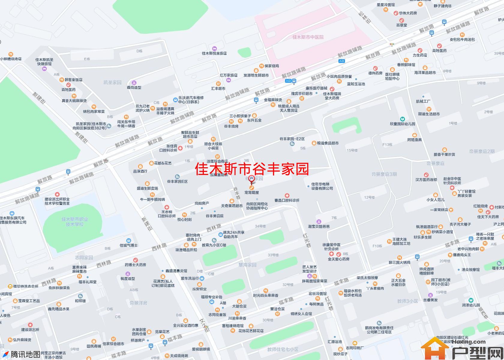 谷丰家园小区 - 户型网
