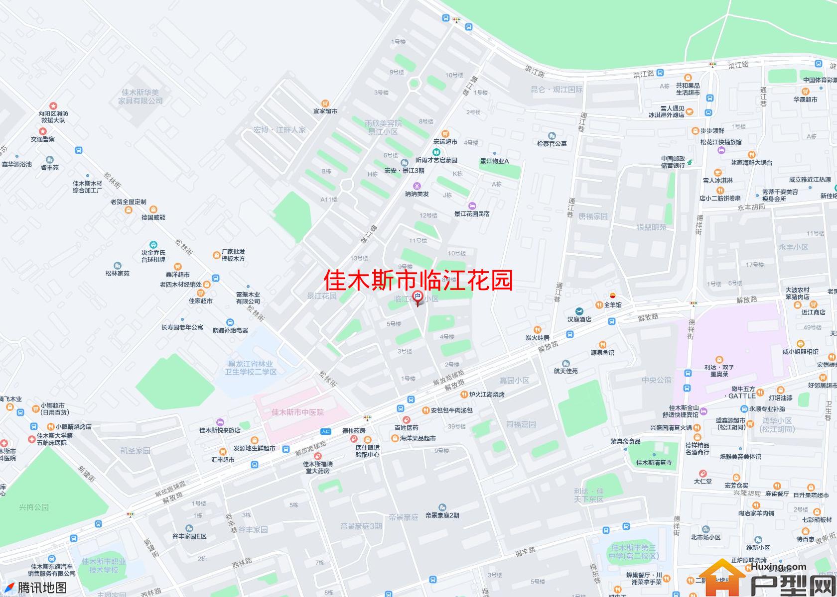 临江花园小区 - 户型网