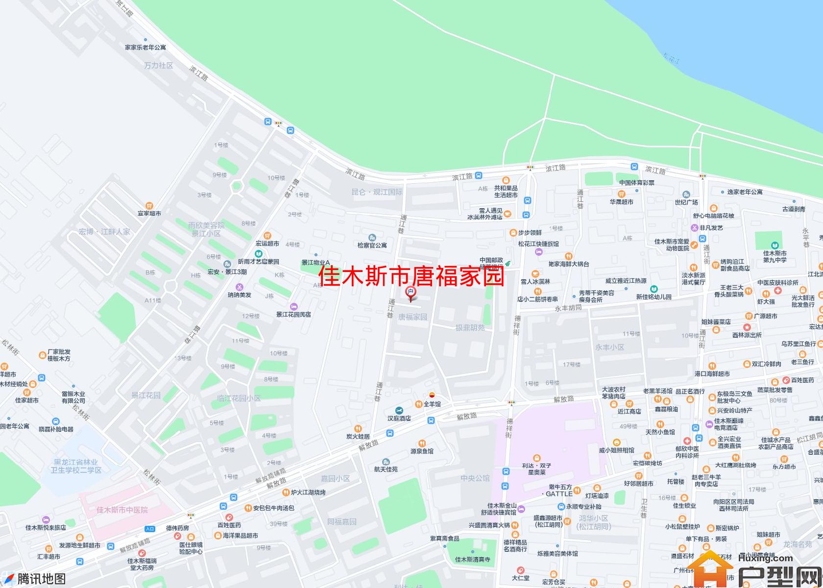 唐福家园小区 - 户型网