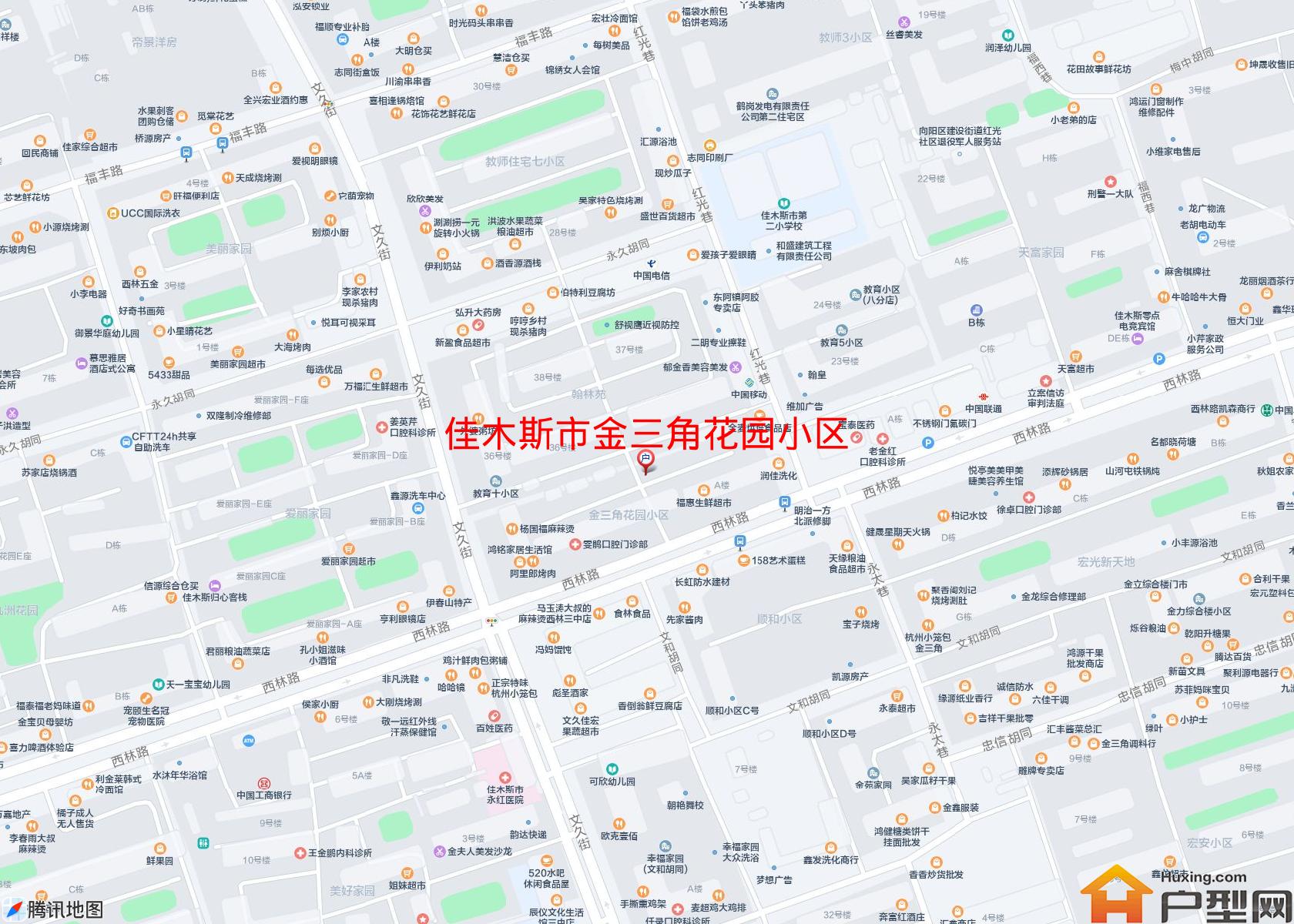 金三角花园小区小区 - 户型网