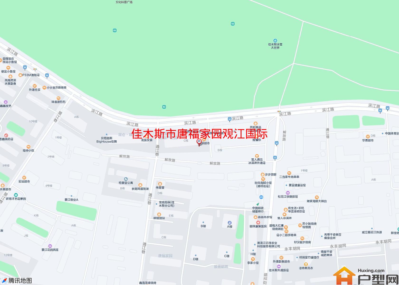 唐福家园观江国际小区 - 户型网