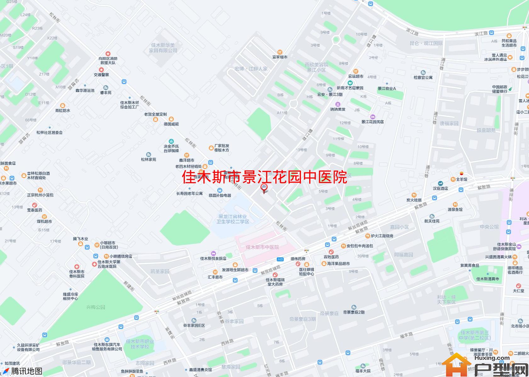 景江花园中医院小区 - 户型网