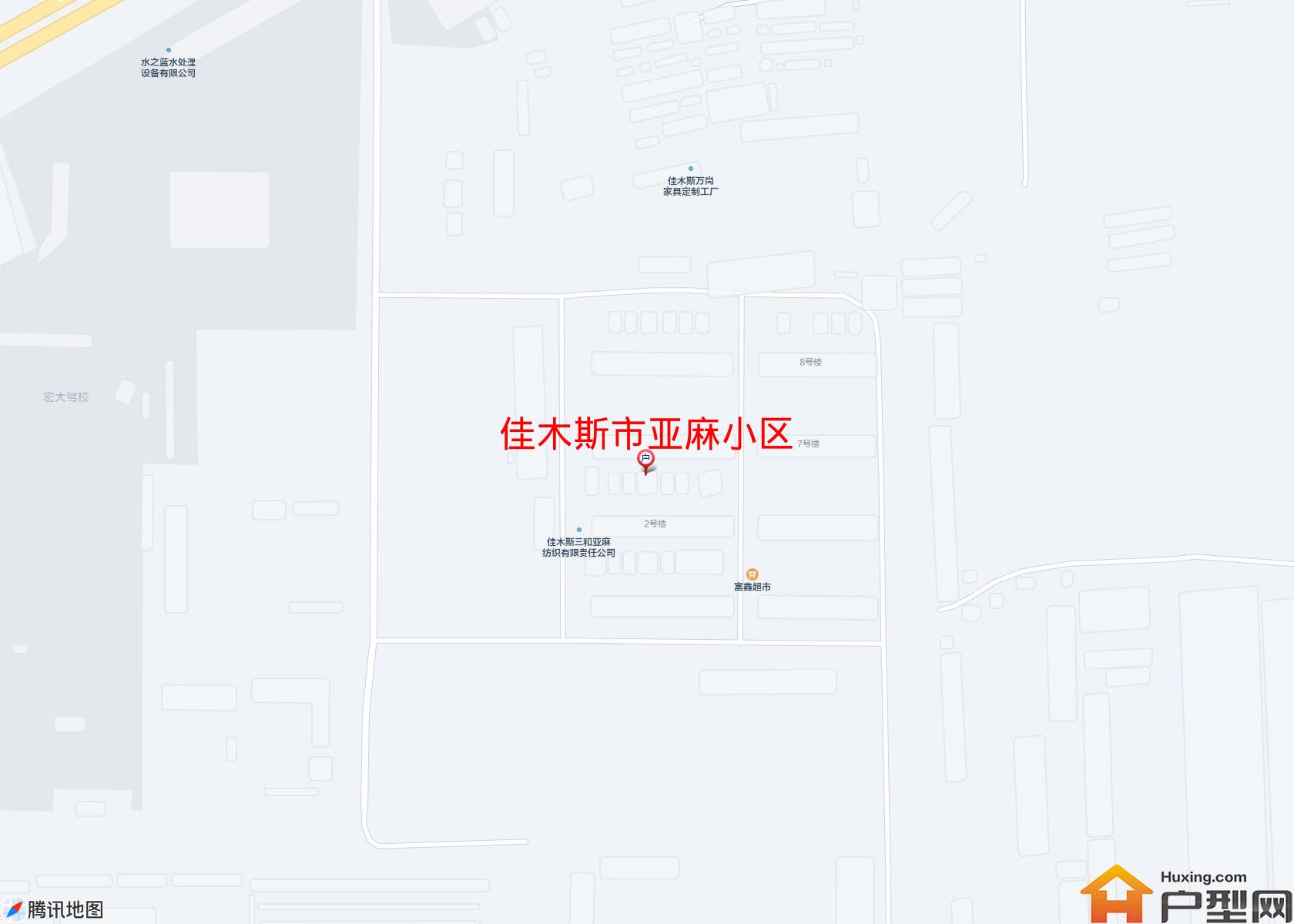 亚麻小区小区 - 户型网