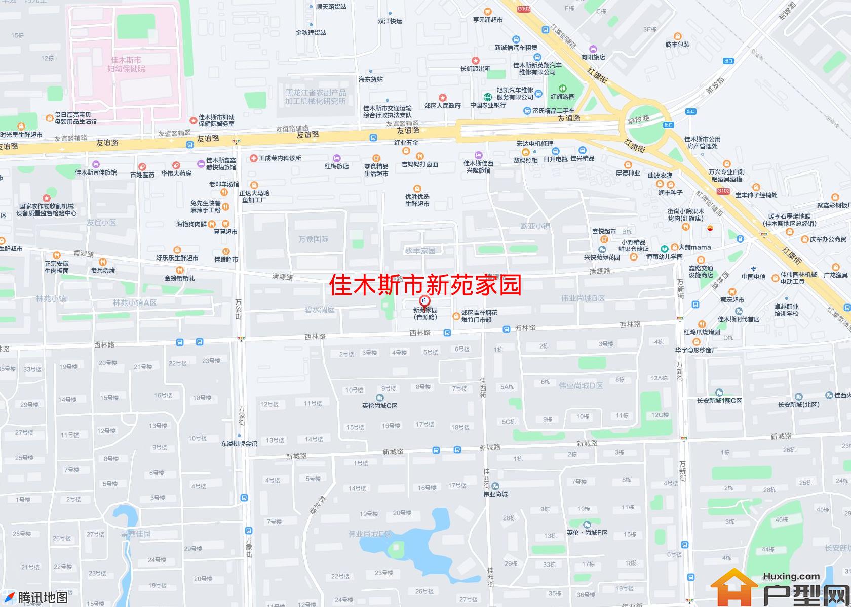 新苑家园小区 - 户型网