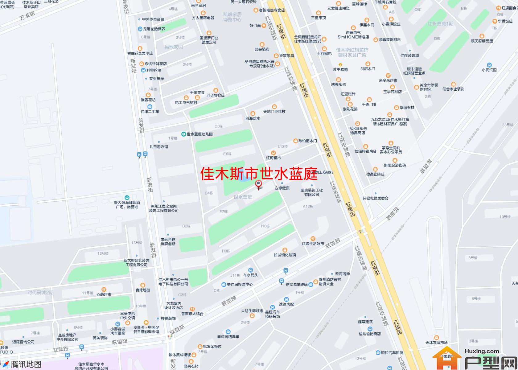 世水蓝庭小区 - 户型网
