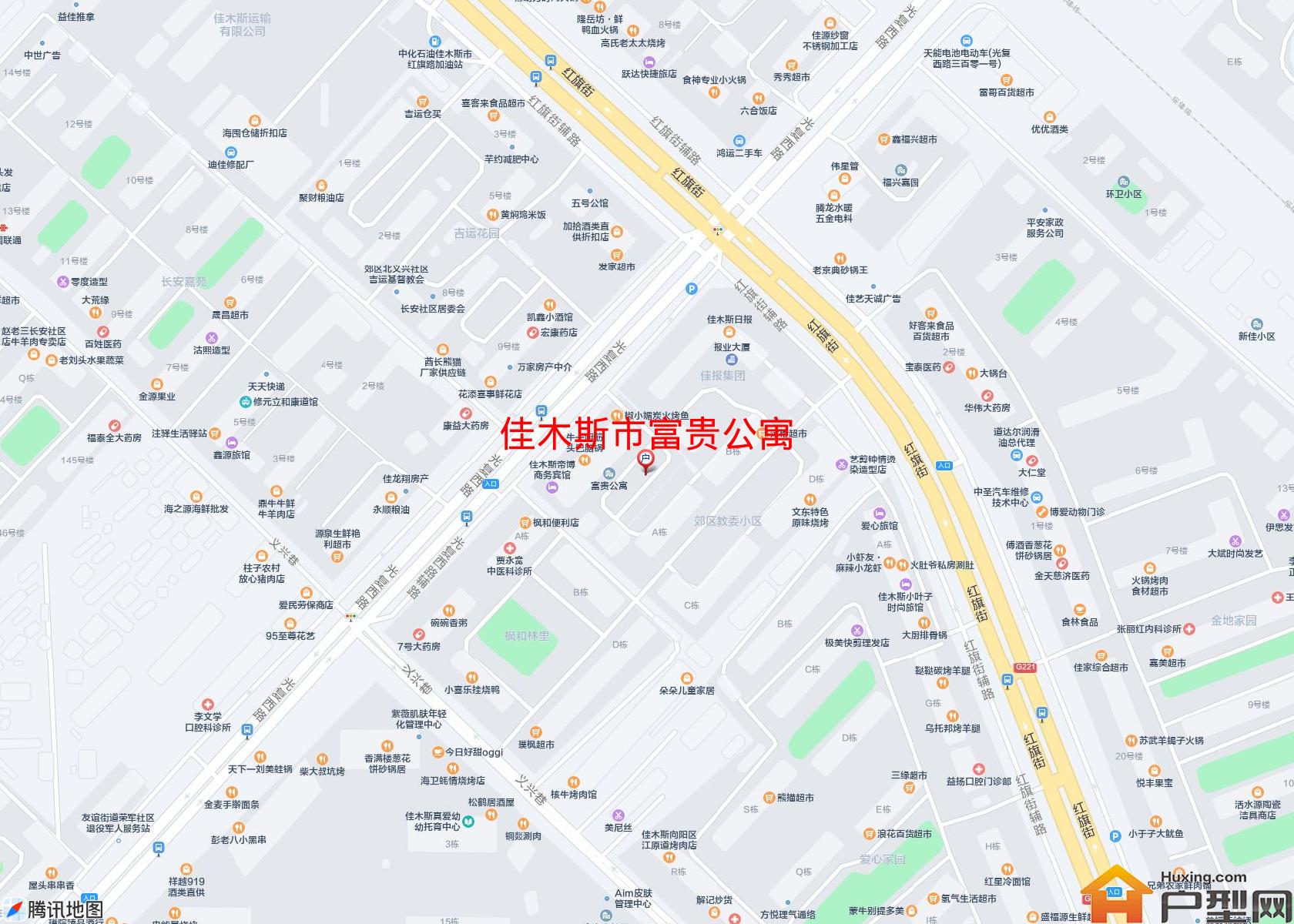 富贵公寓小区 - 户型网