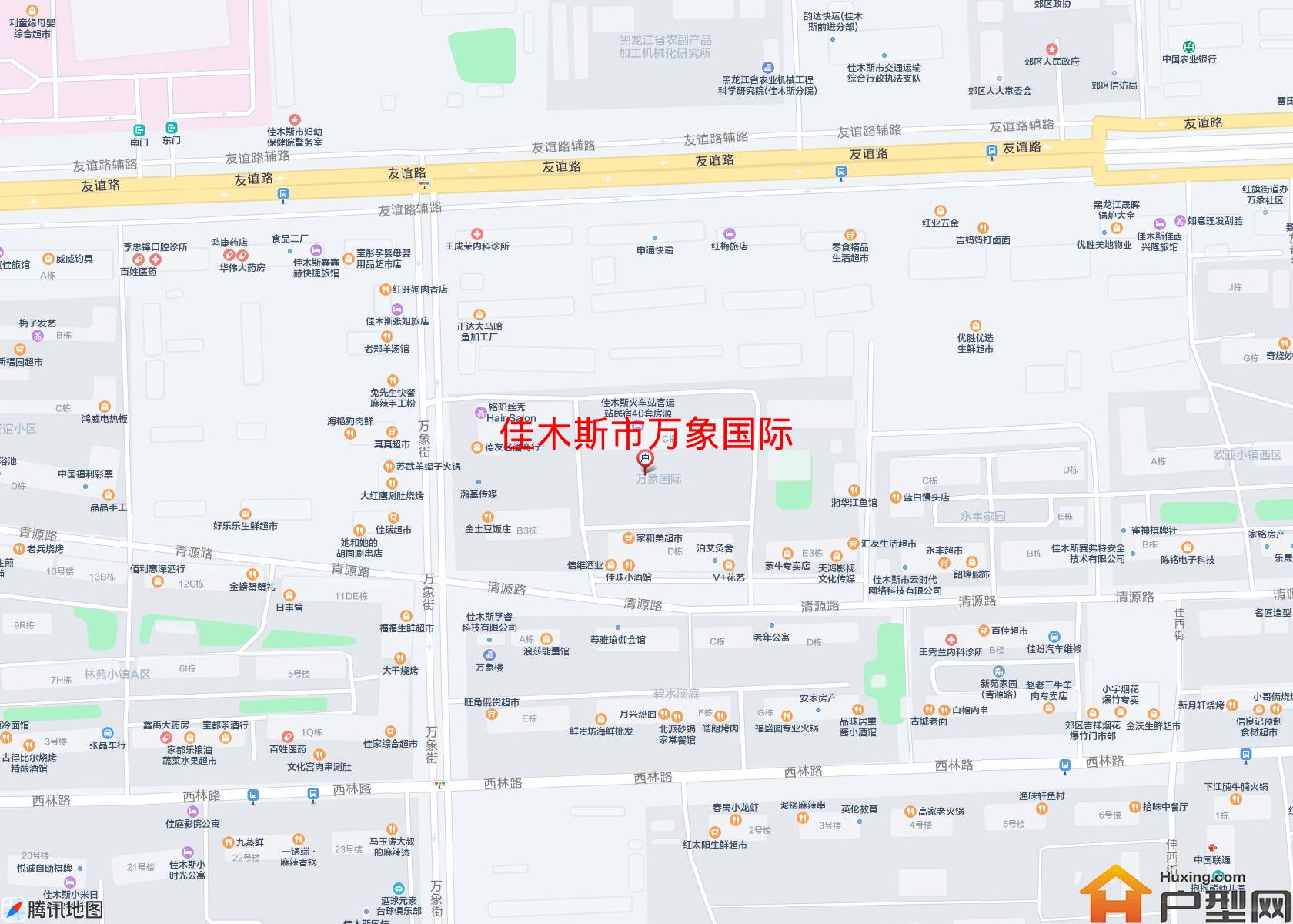 万象国际小区 - 户型网