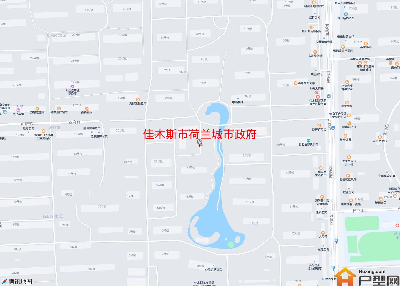 荷兰城市政府小区 - 户型网