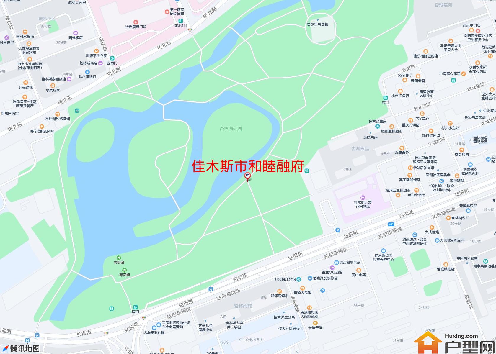 和睦融府小区 - 户型网