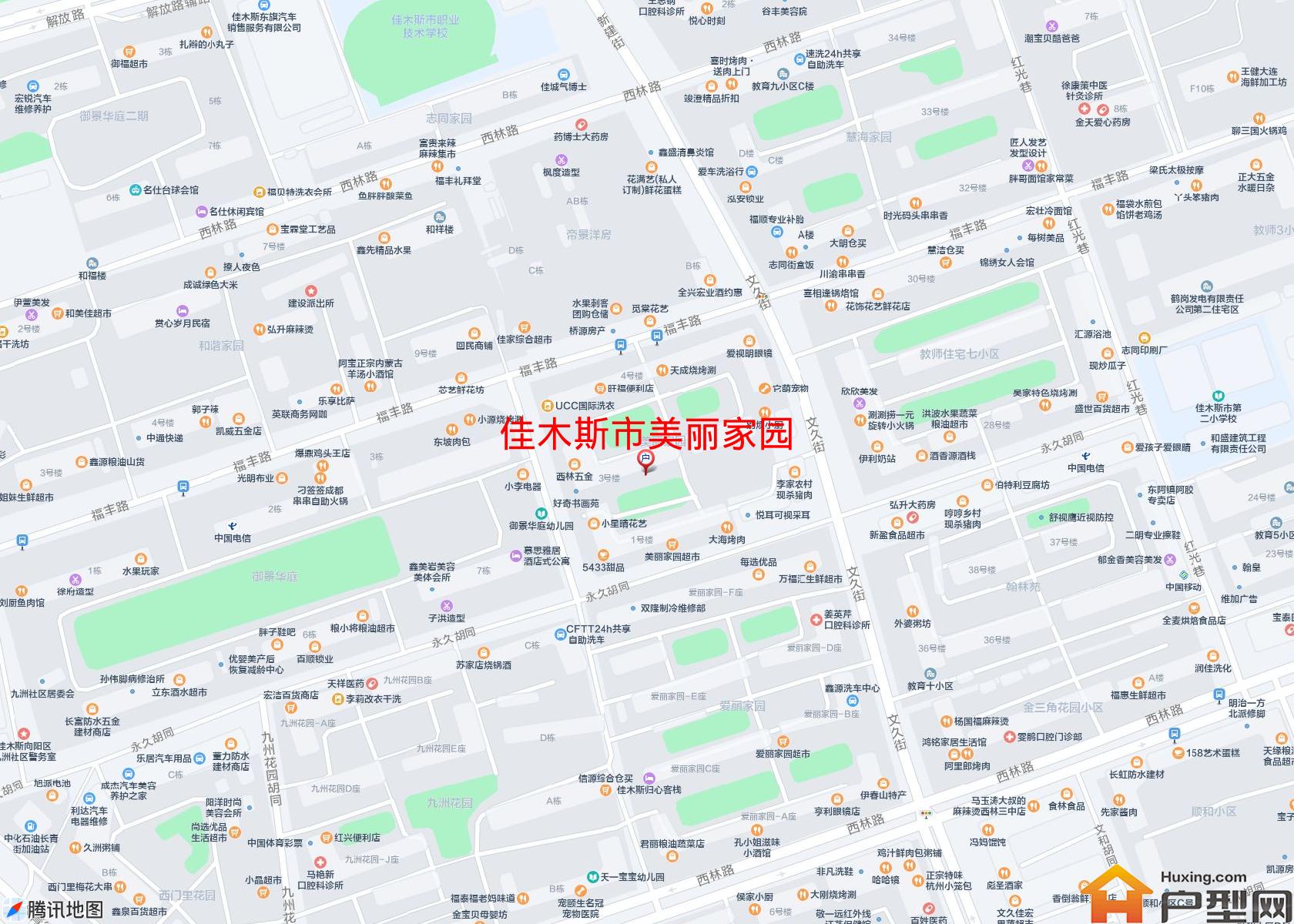 美丽家园小区 - 户型网
