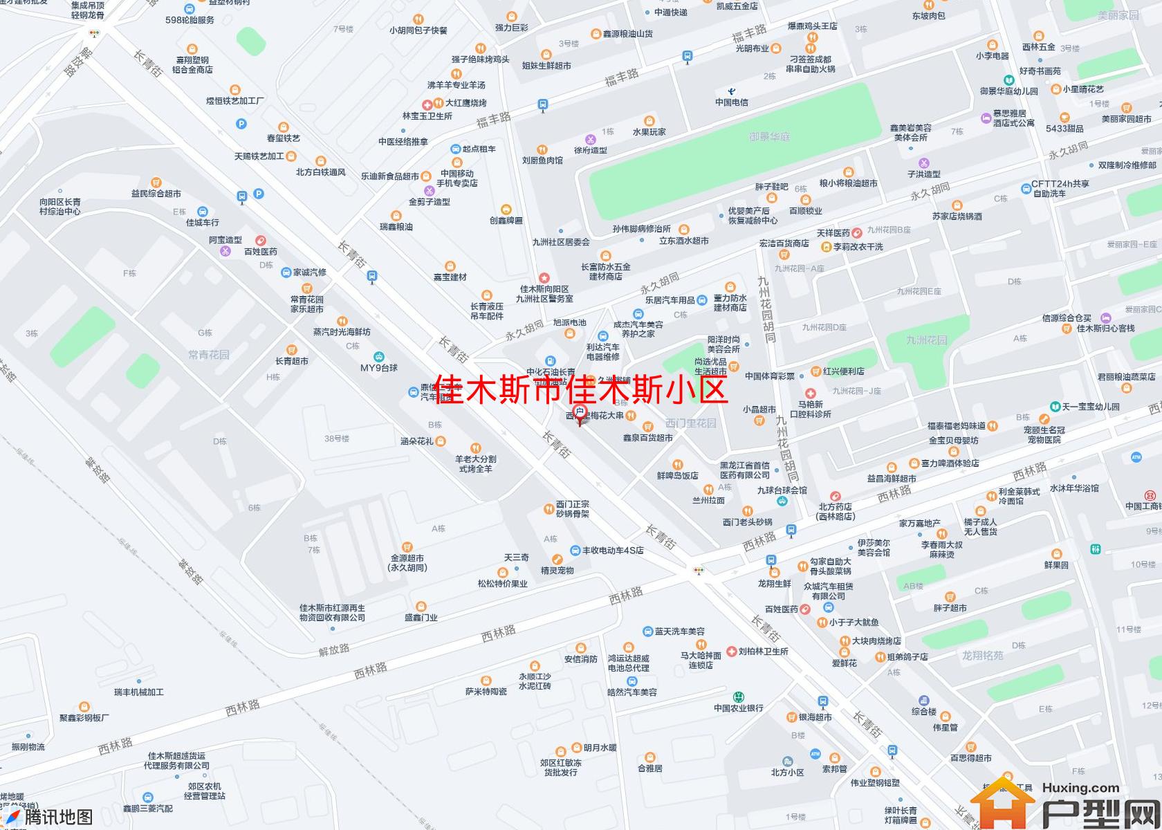佳木斯小区小区 - 户型网