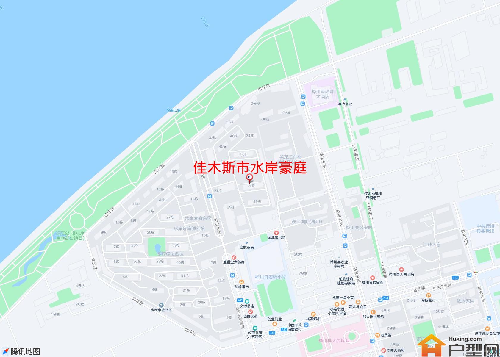 水岸豪庭小区 - 户型网