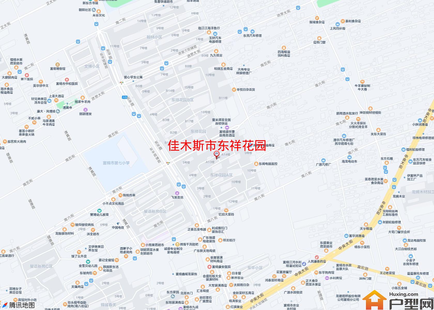 东祥花园小区 - 户型网