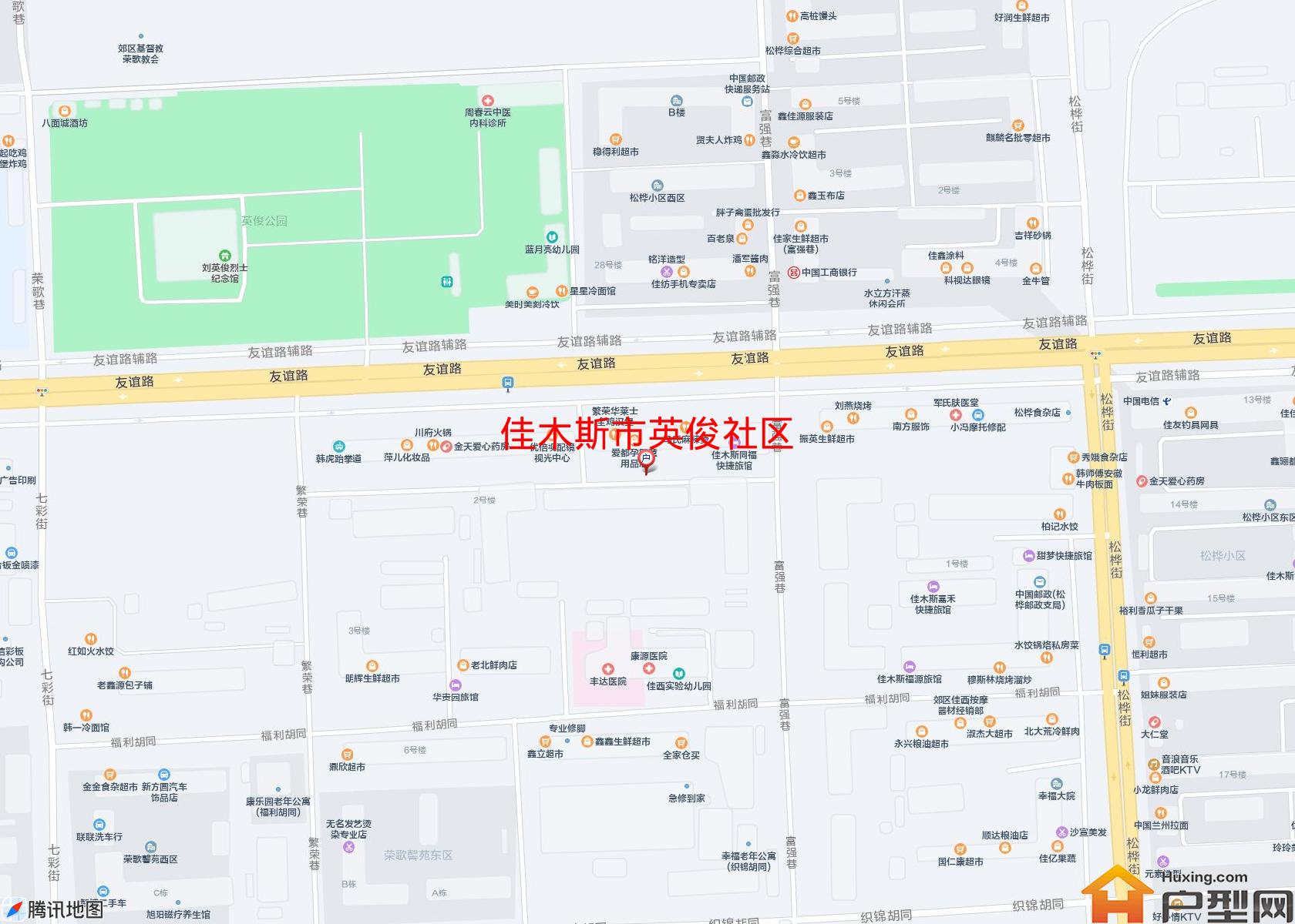英俊社区小区 - 户型网