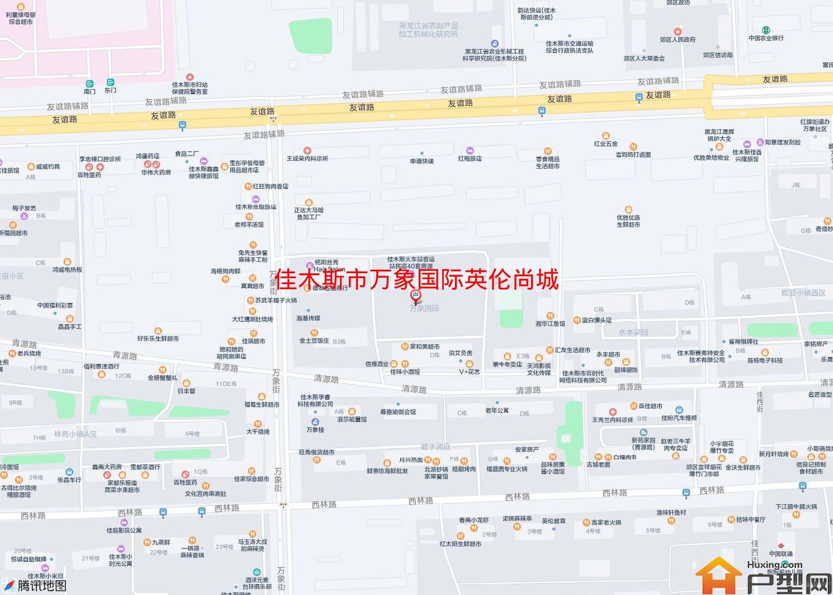 万象国际英伦尚城小区 - 户型网