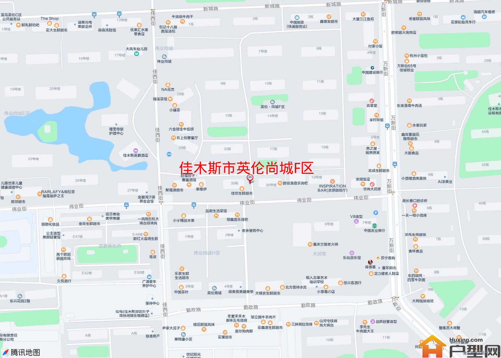 英伦尚城F区小区 - 户型网