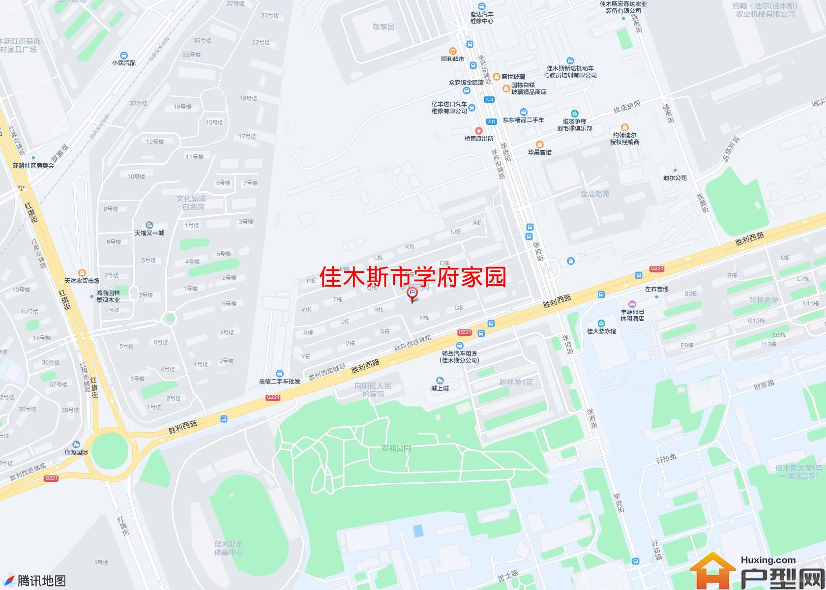 学府家园小区 - 户型网