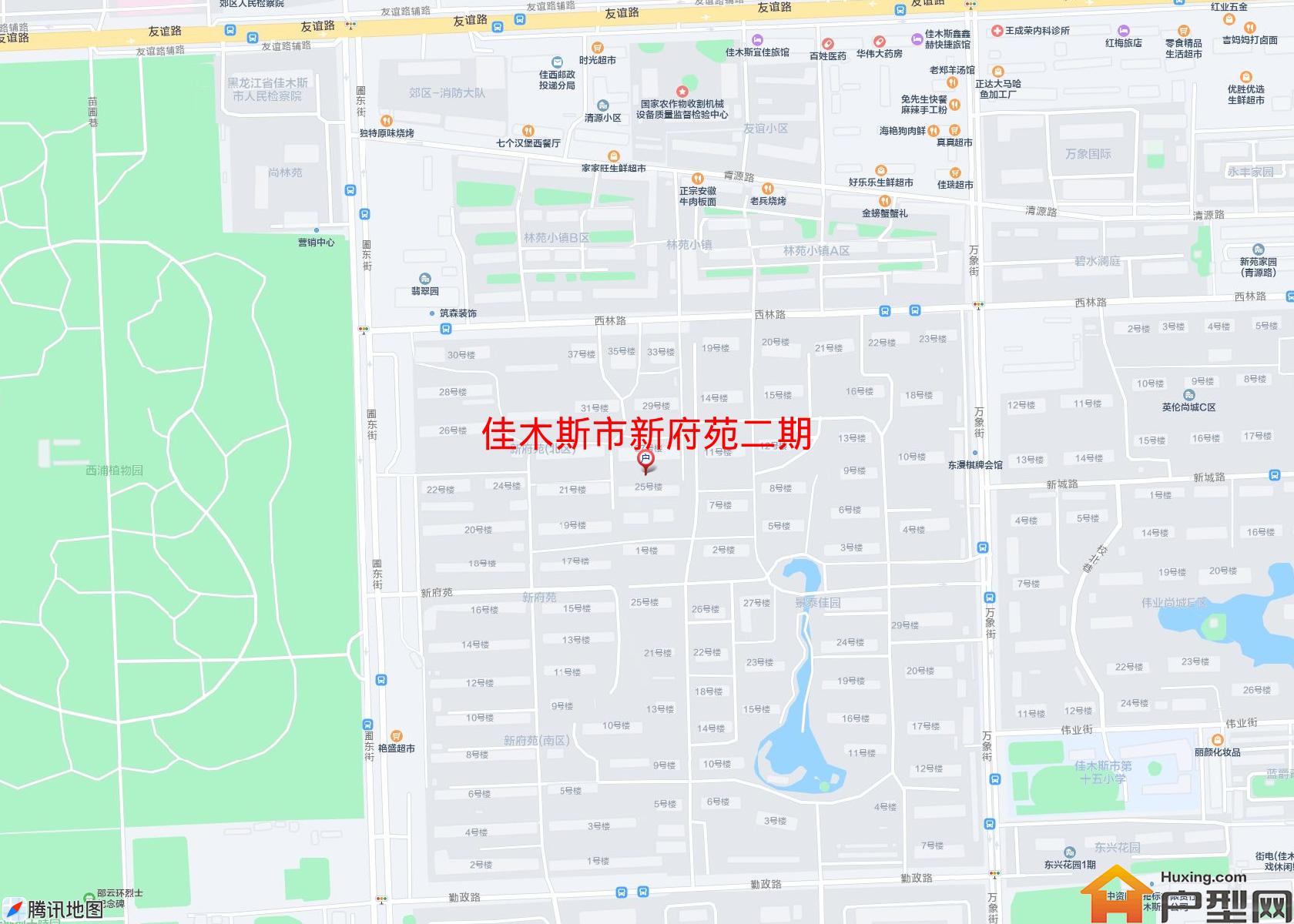 新府苑二期小区 - 户型网