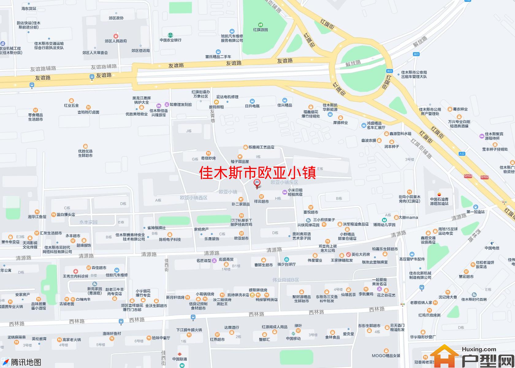 欧亚小镇小区 - 户型网