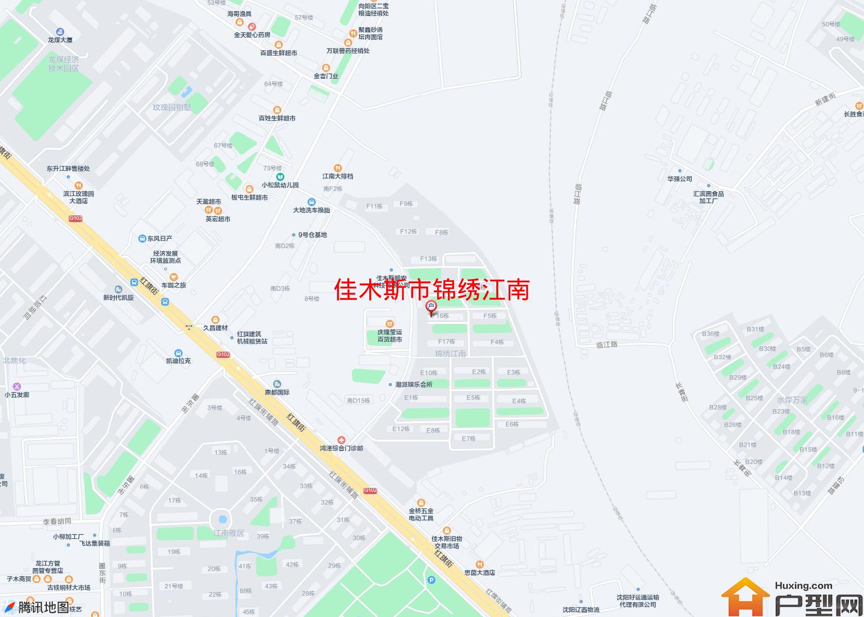 锦绣江南小区 - 户型网