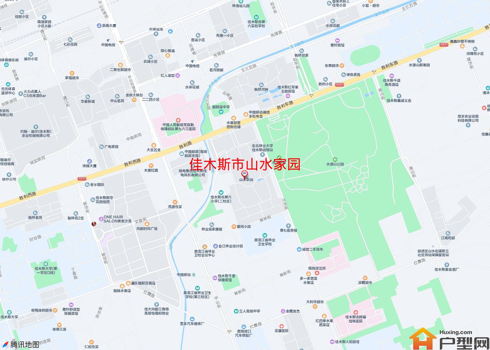 山水家园小区 - 户型网