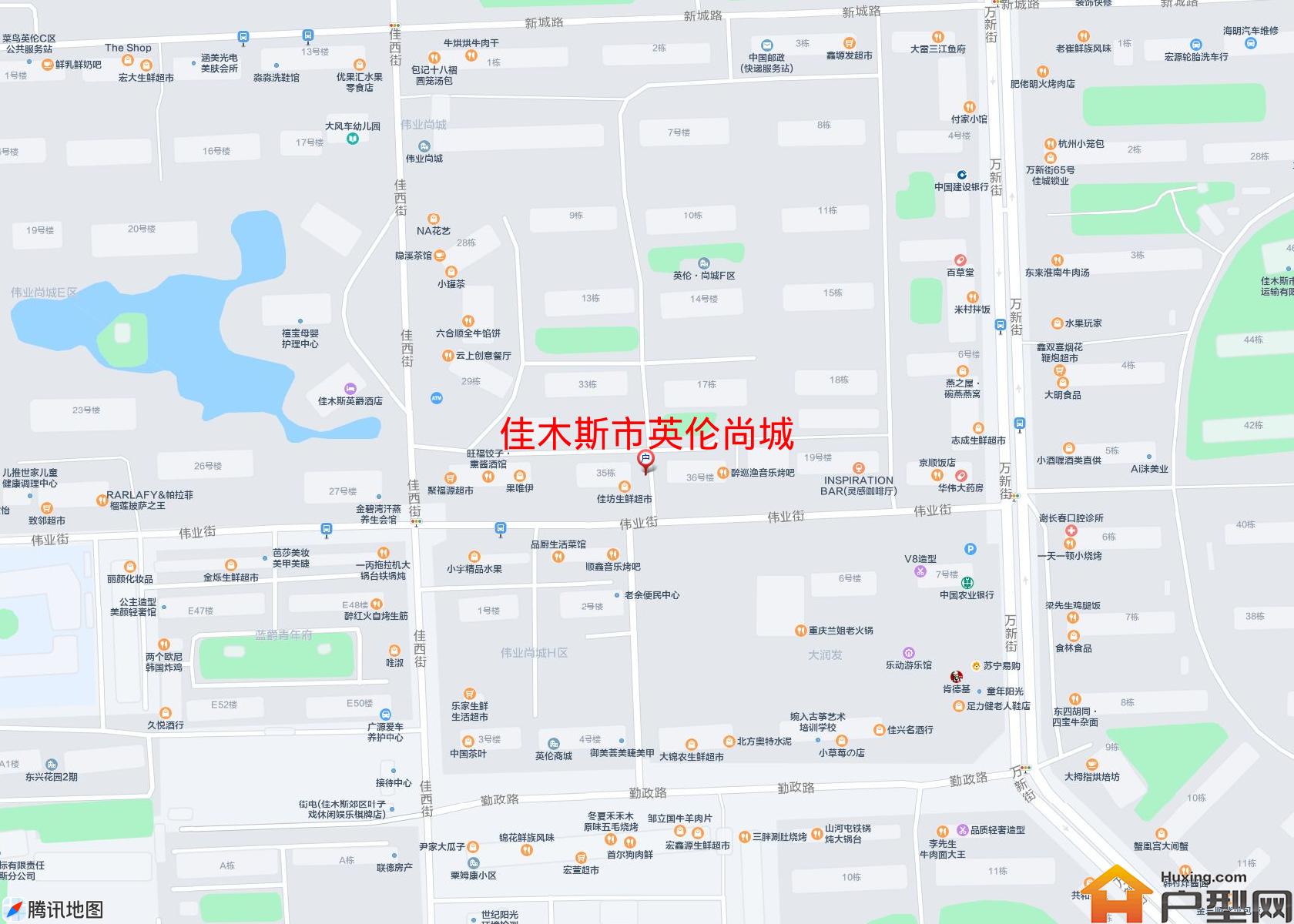 英伦尚城小区 - 户型网