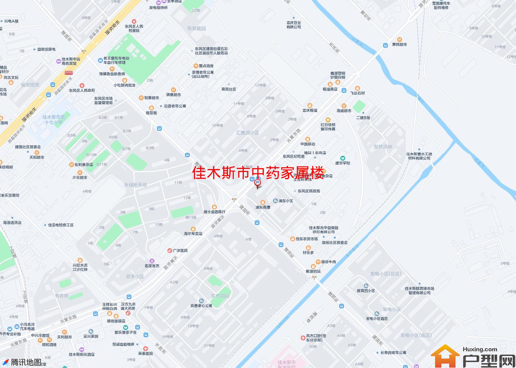 中药家属楼小区 - 户型网