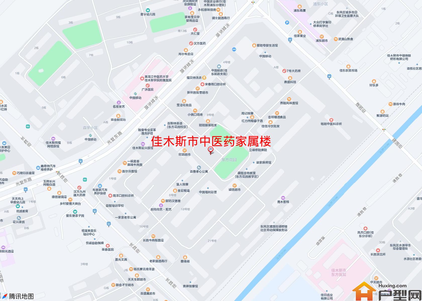 中医药家属楼小区 - 户型网