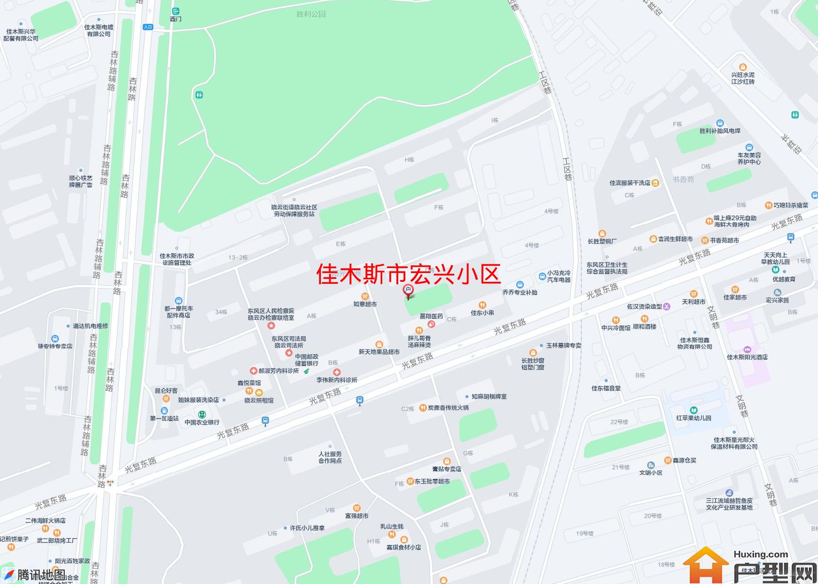 宏兴小区小区 - 户型网